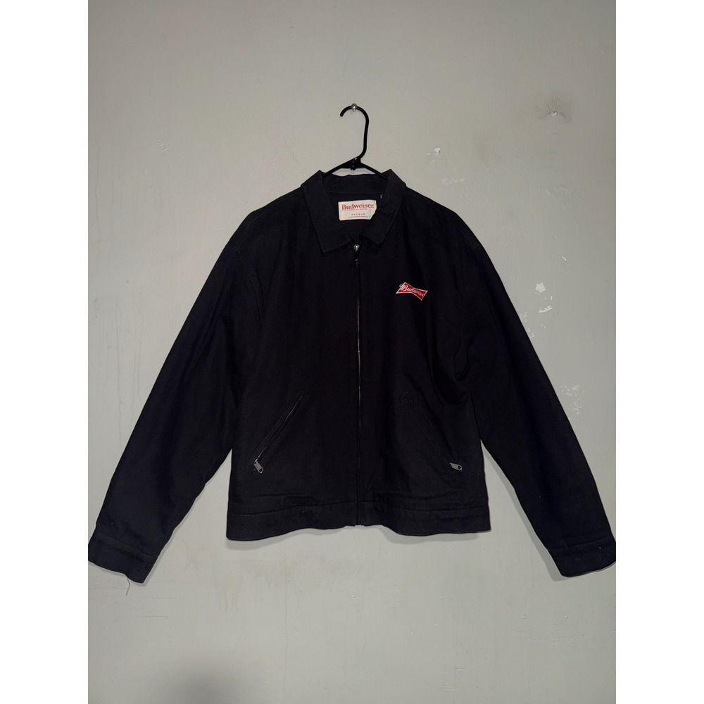 BUDWEISER X PACSUN ZIP UP TRUCKER JACKET MEDIUM
